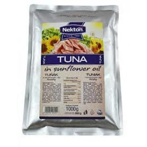 NEKTON Tuňák ve slunečnicovém oleji - kousky 1000 g