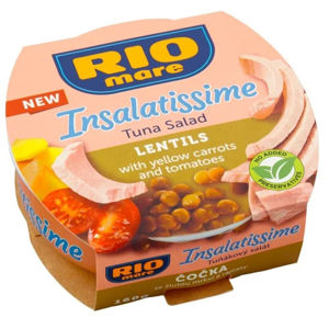 Rio mare Insalatissimes tuňákový salát s čočkou 160 g