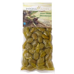 Imperial olives Zelené s paprikou 250 g - expirace