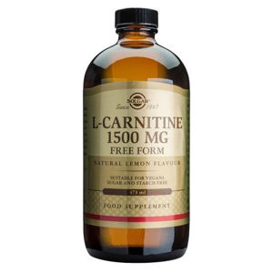 Solgar L-karnitin 1500 mg – tekutý s přírodní citrónovou příchutí 473ml