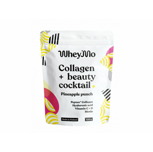 Whey'mo Collagen+ beauty coctail 250 g ananasový punč - expirace