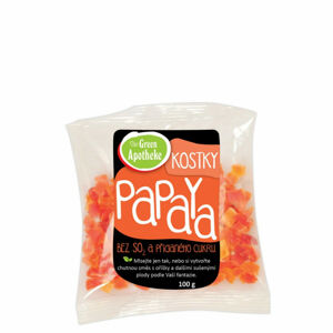 Green Apotheke Papaya kostky 100 g