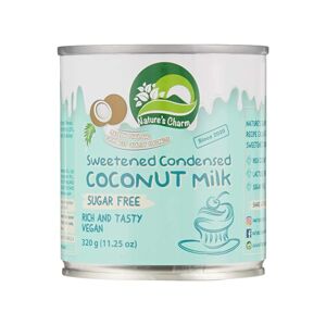 Nature's Charm Slazené kokosové kondenzované mléko se sladidly 320g-doprodej