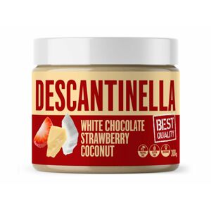 Descanti Descantinella Oříškový krém white chocolate strawberry coconut 300 g