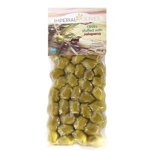 Imperial olives Zelené s jalapeno  250 g