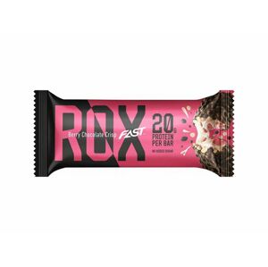 Fast Rox Proteinová tyčinka Berry Chocolate Crisp 55g