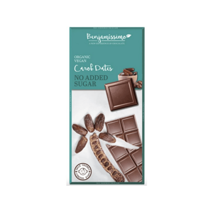 Benjamíssimo Čokoláda karobovo datlová bez rafinovaného cukru BIO 70 g