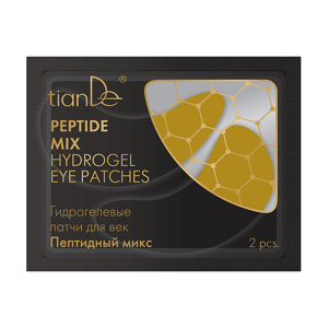 TianDe Hydrogelové polštářky na oční víčka Mix peptidů 2 ks