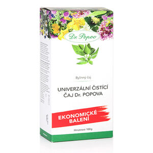 Dr. Popov čaj univerzální čistící 100 g expirace