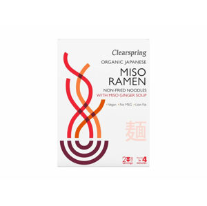 Clearspring Miso Ramen japonská nudlová polévka se zázvorem 2 x 105 g