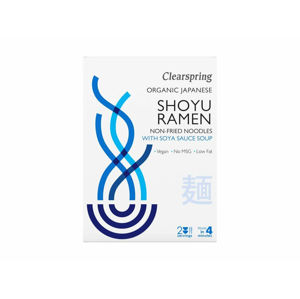 Clearspring Shoyu Ramen japonská nudlová polévka se sójovou omáčkou BIO 2 x 105 g