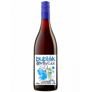 Rybízák Bublák Borůvčák perlivé víno z borůvek 750 ml