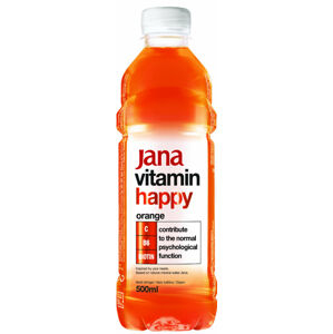Jana Vitamin Water pomeranč 500 ml - expirace