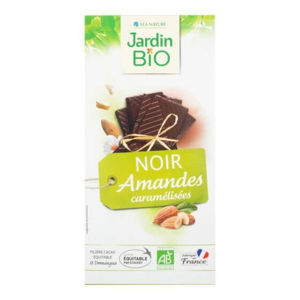 Jardin BIO Čokoláda s mandlemi 100 g - expirace