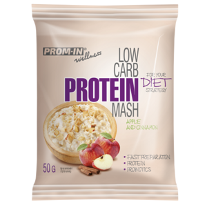 Prom-in New Low Carb Protein Mash 50 g hruška expirace
