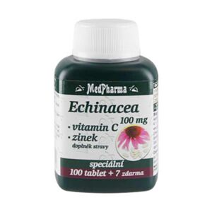 MedPharma Echinacea 100 mg+vit C+zinek 107 tablet   expirace