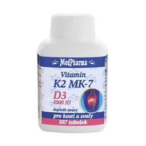 MedPharma Vitamin K2 + D3 1000 IU 107 tab