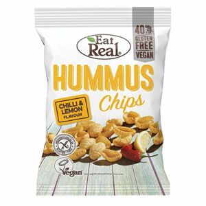 Eat Real Chipsy Humus, chilli a citron 45 g
