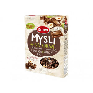 Emco Mysli - Čokoláda a ořechy 375 g - expirace