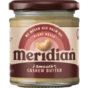 Meridian Kešu máslo jemné 170 g expirace