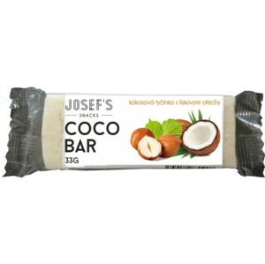 Josef's snacks Kokosová tyčinka s lískovým ořechem 33 g