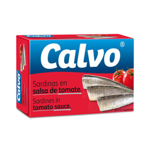 Calvo Sardinky v rajčatové omáčce 120 g