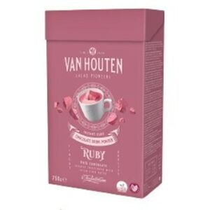Van Houten Belgický čokoládový instantní nápoj Ruby 750 g