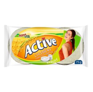 BonaVita ACTIVE Chlebíčky s jogurtovou polevou špaldové 75 g