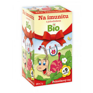Apotheke Pohádkový čaj Bio imunita s jahodníkem 20x2 g
