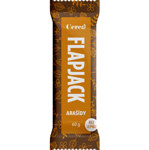 Cerea Flapjack bezlepkový arašídy 60 g