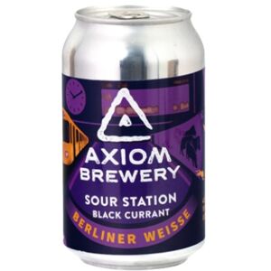 Axiom Brewery Sour Station Black Currant 10° alk. 4,5% 330 ml
