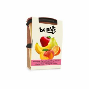 Beplus Kojenecká výživa jablko, hruška, broskev, banán, pomeranč  2 x 200 g - expirace