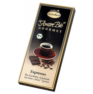 Liebharts Hořká čokoláda s příchutí espresso BIO 100 g