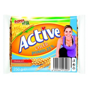 Bonavita active Protein chléb 23% 250 g b7082 expirace