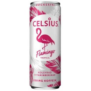 Celsius Energetický nápoj Flamingo 355 ml - expirace