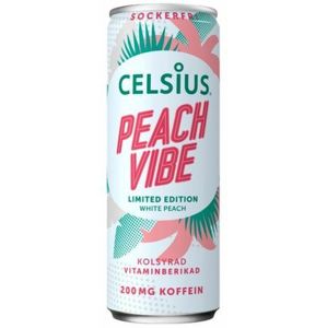 Celsius Energetický nápoj Peach Vibe 355 ml