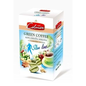 Celmar green mletá zelená káva 250 g ginger