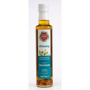 Cretan Farmers Extra panenský olivový olej s česnekem 250 ml