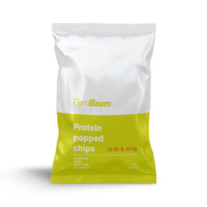 GymBeam Proteinové chipsy chilli a limetka 40 g