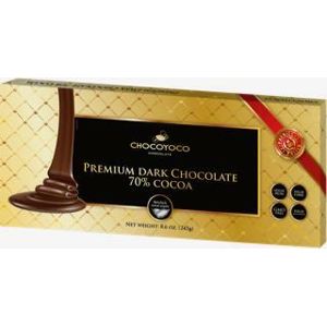 Chocoyoco Premium hořká čokoláda 245 g