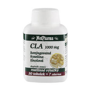 MedPharma CLA 1000 mg – konjugovaná kyselina linolová 37 tablet