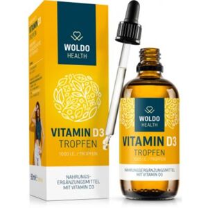 WoldoHealth vitamín D3 kapky 50 ml expirace