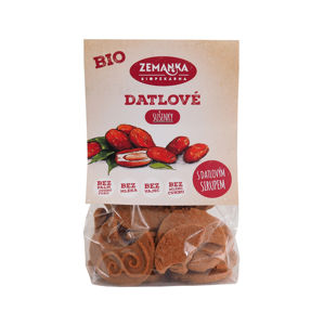 Biopekárna Zemanka BIO Datlové sušenky s citronovým olejem 100 g