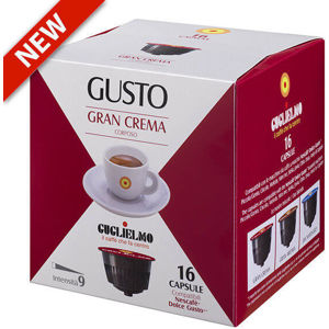 Guglielmo Kapsle Nescafe Dolce Gusto - Gran Crema ( espresso classico ) 16 ks - expirace