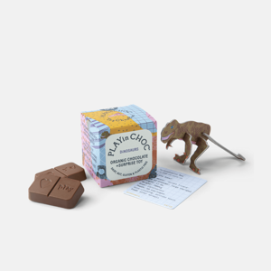PLAYin CHOC Čokoláda s hračkou Dinosauři BIO 1 ks