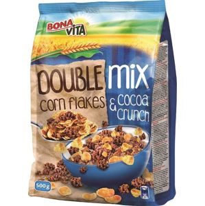 Bonavita Double mix cereální lupínky CF a Cocoa crunch 500 g