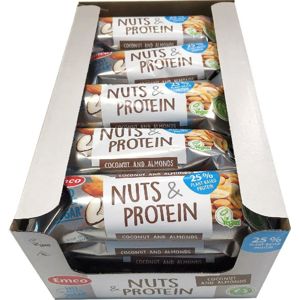 Emco Tyčinka Ořech & Protein - Kokos, mandle 20 x 35 g celá krabice
