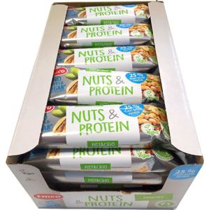 Emco Tyčinka Ořech & Protein - Pistácie 20 x 35 g celá krabice