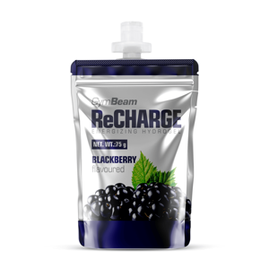 GymBeam ReCharge Gel - blackberry 75 g - expirace