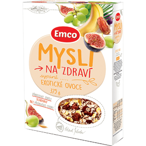 Emco Mysli sypané - Exotické ovoce 375 g - expirace